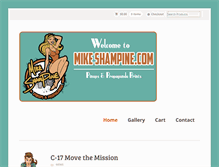 Tablet Screenshot of mikeshampine.com